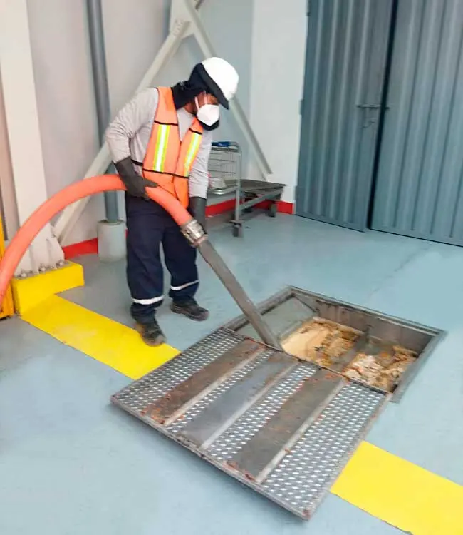 Limpieza de trampa de grasa en Tepic